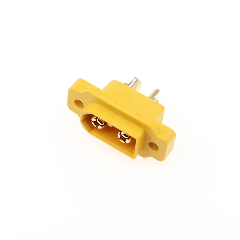 Male Connector for RC Drone Aircraft, FPV Racing Drone, Charging Socket, XT60E-M Mountable XT60E