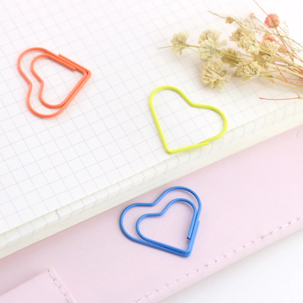 48 Pcs Boxed Stylish File Clips Portable Memo Clips Novel Creative Bookmarks portable paper clips creative memo clips