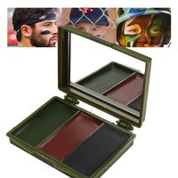 Army Fans CS Shooting Face Paint Camouflage Oil Outdoor Military Body Oil Camo Gear Graffiti Paint Face Tactical Disguised F5W5