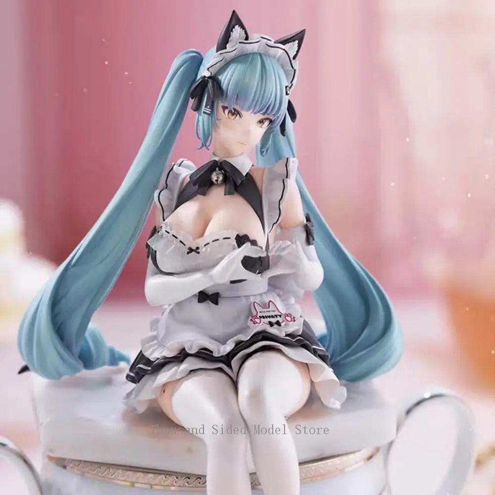 오리지널 푸류 누들 스토퍼 피규어 니케: 승리의 여신 유니 (비열한 하녀) 액션 피규어 14CM 애니메이션 모델 인형 선물