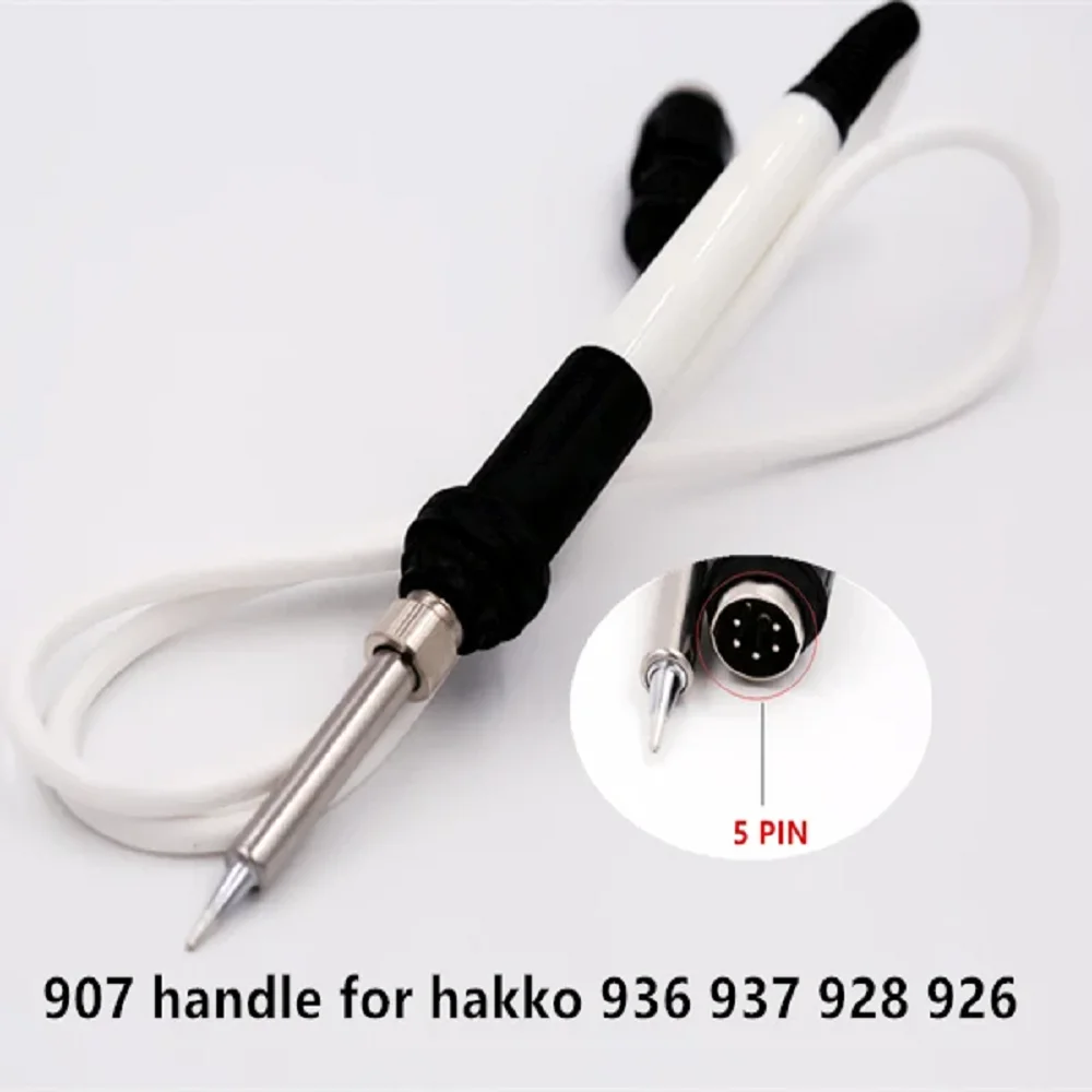 SZBFT 5pin /5holes 907 Soldering Station Iron Handle for HAKKO 936 937 928 926 station core