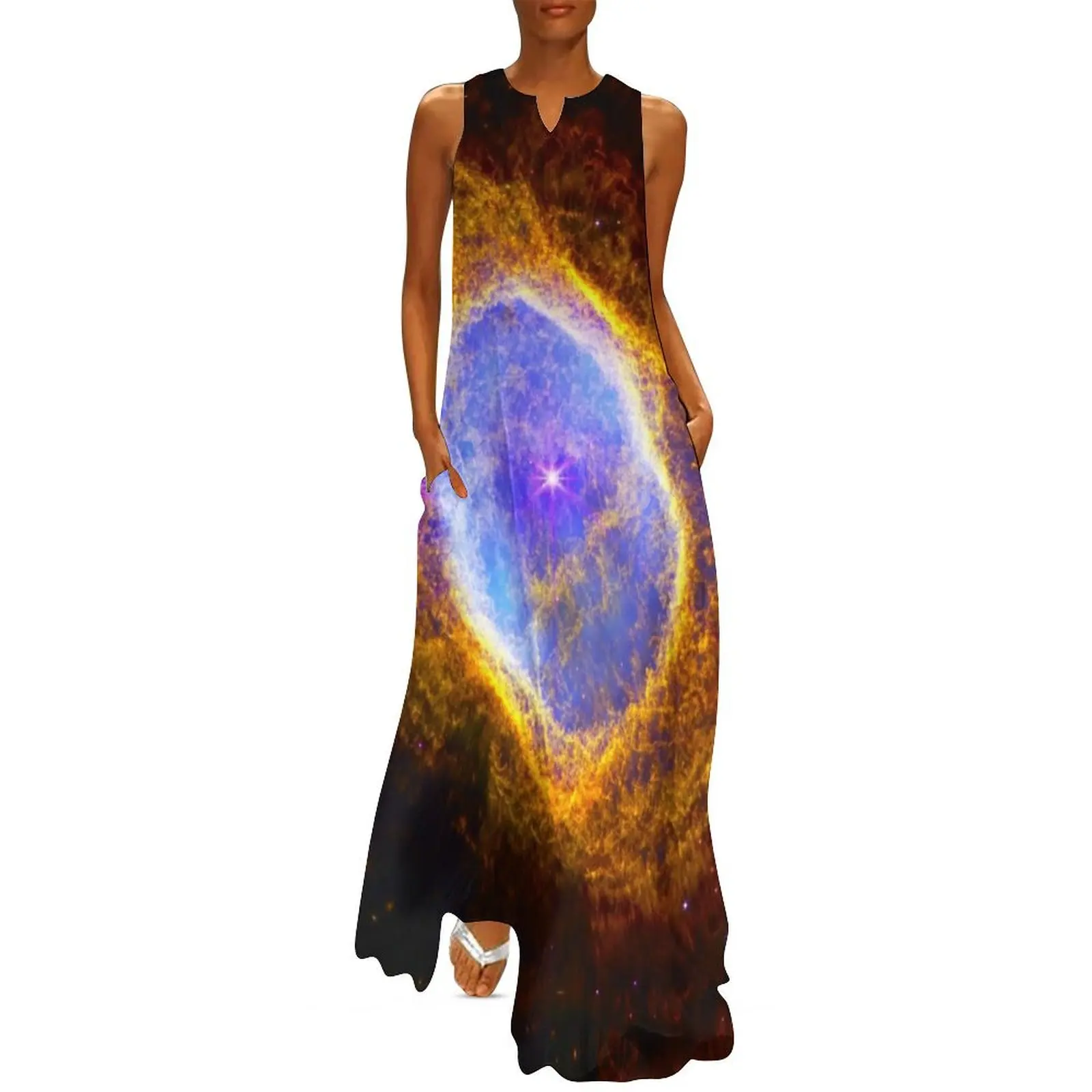 

Southern Ring Nebula Long Dress sexy short dresses daring Women"s summer dress