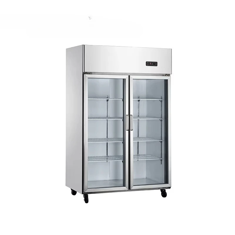 # L Fridge for Cold Drinks Supermarket Refrigerator Drink Fridge Commercial 2 Doors Store Drinks Fridge  m