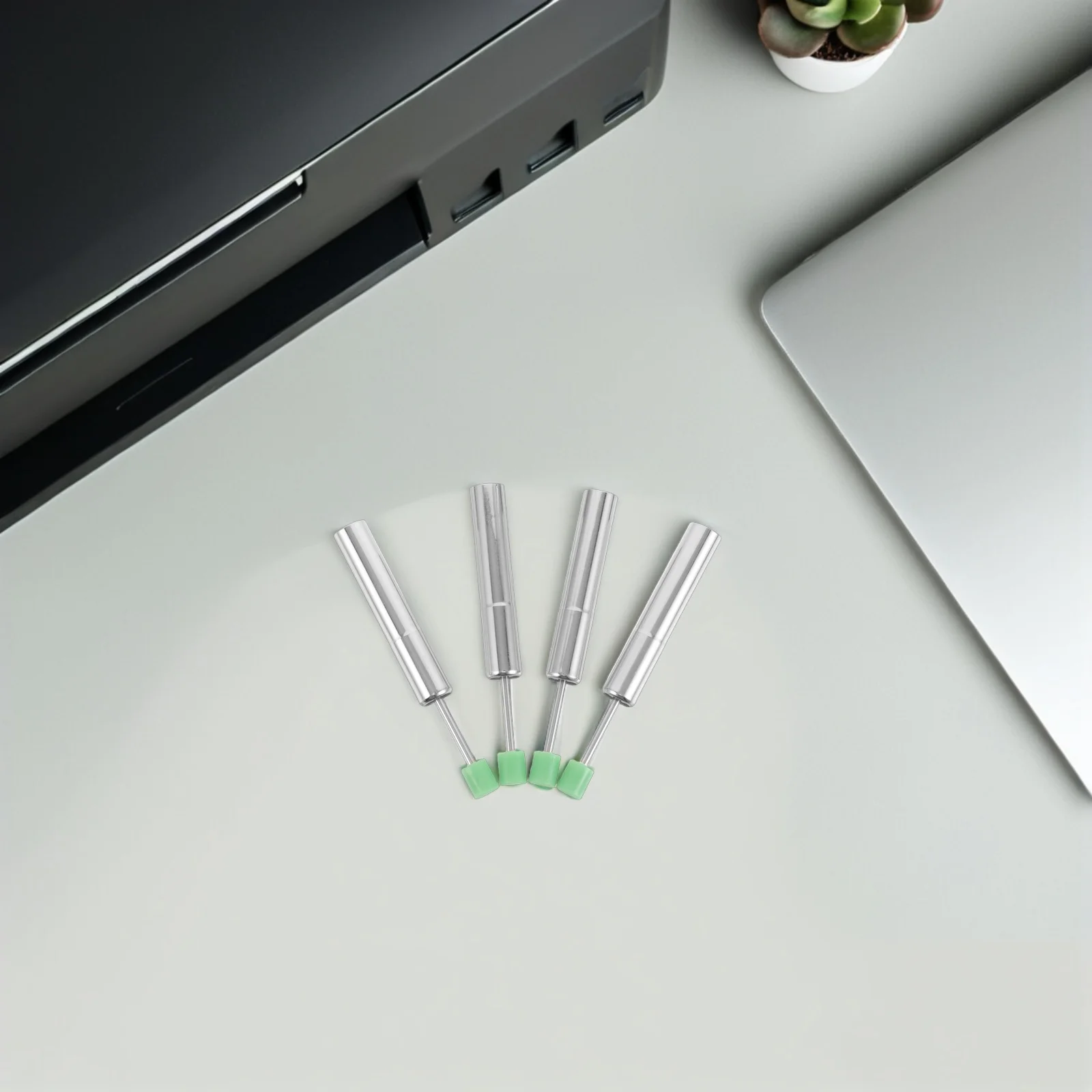 

4Pcs Trash Can Lid Damper Replacement Soft-Close Mechanism for Classification Trash Cans Quiet Closing Soft Close Dampers