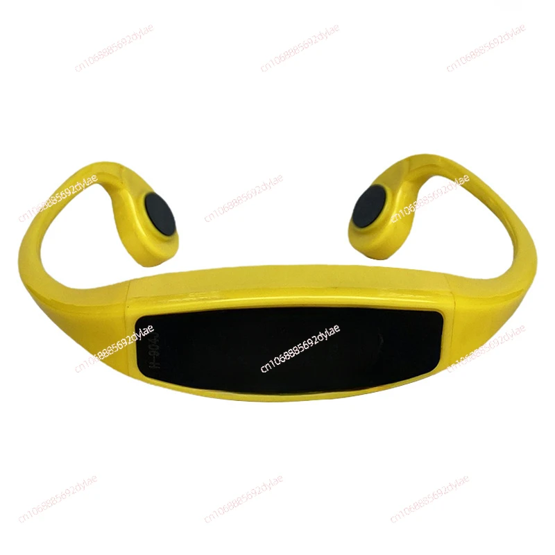 Swimming Waterproof Radio Walkie-talki Bone Conduction Headset Headphone for Swimming Coach Training