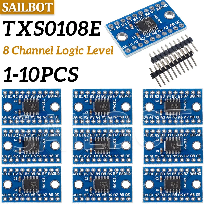 1-10Pcs 3.3V 5V TXS… - image