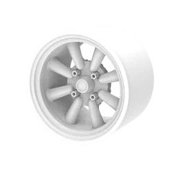 PUFF 1/64 Model Car Wheels with Rubber Tires Watanabe Refitting Parts For Model Sports Vehicle Hot Wheels MINIGT Tomica D: 8.5mm