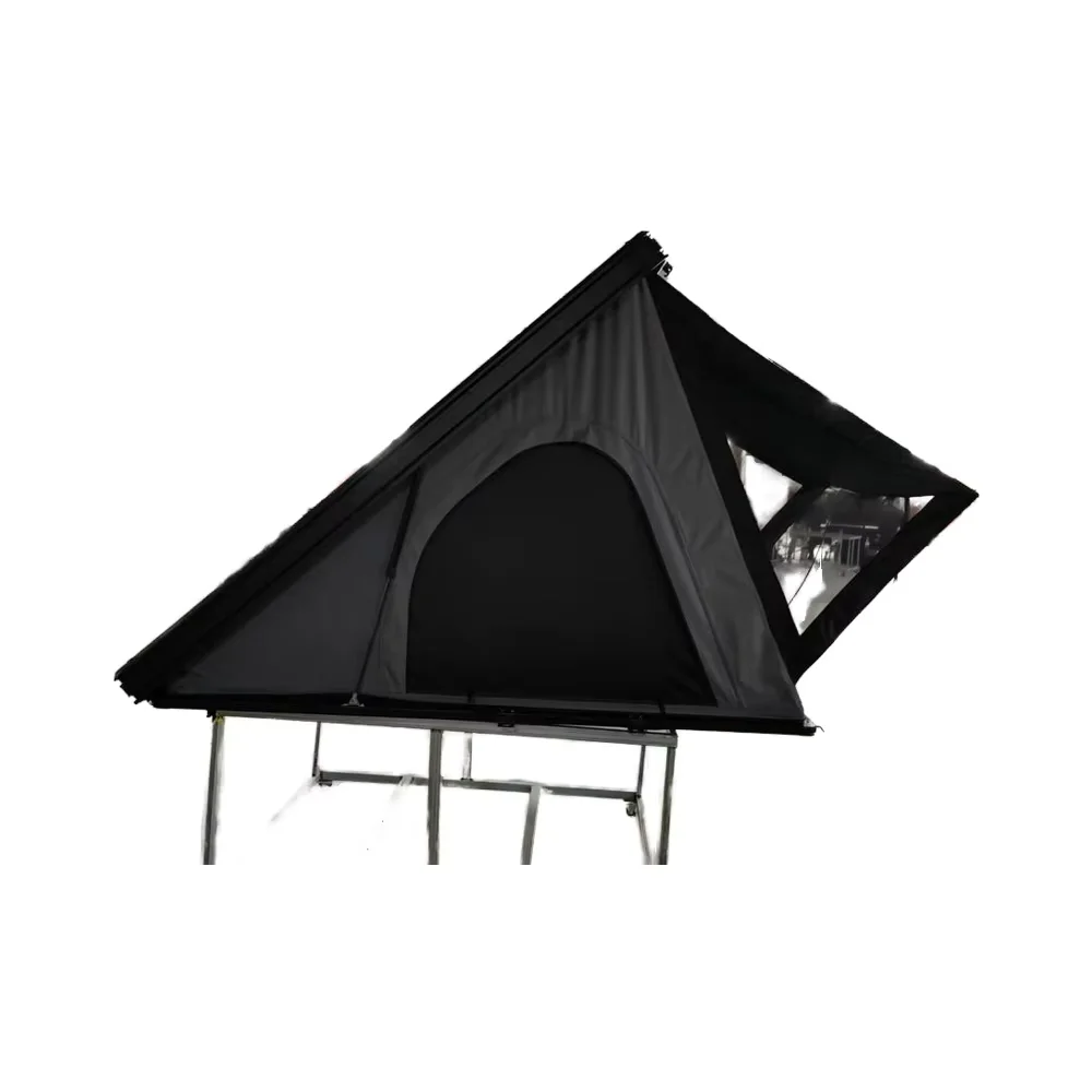 Hard Shell Aluminum Alloy Roof Top Tent Camper for Car with Quick Automatic Opening Four-Season Use