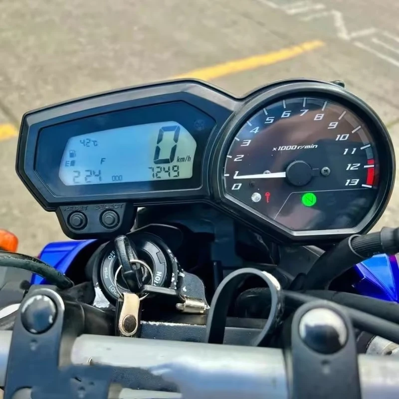 

Крышка корпуса индикатора спидометра мотоцикла для YAMAHA FZ1 FZ1S FZ1N FZ6 FZ6N XJ6 2006-11, однооборотный, двойной поворот