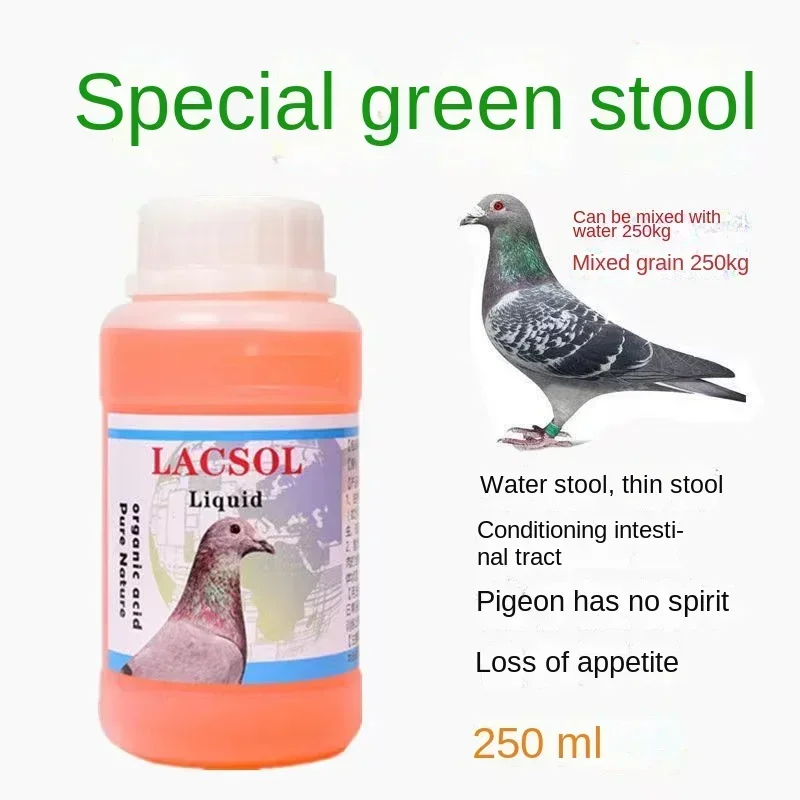 Pigeon Acid Water Treasure 250ml Baiyi Live Bacteria Loose Stool Water Stool Green Stool