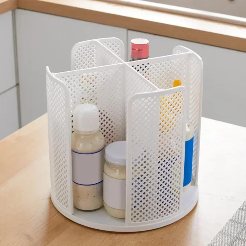 

Cup Dispenser 360° Rotatable Holder Detachable Desktop Coffee Cup Dispenser with 4 Compartment Multifunctional Cups Organizer