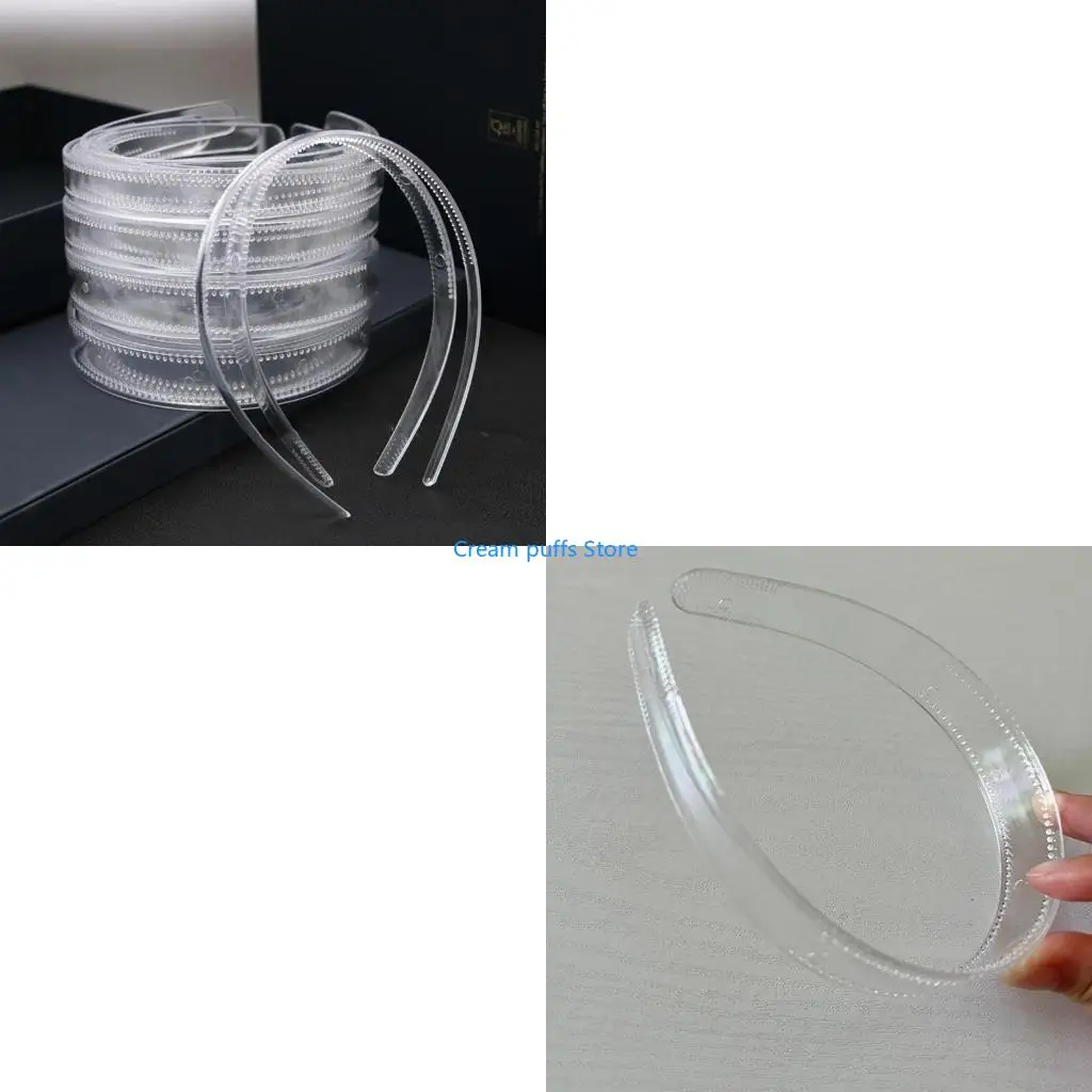 50LE Plain Headbands Teeth Comb Headpieces Tooth Comb Pageants Proms Party Wedding