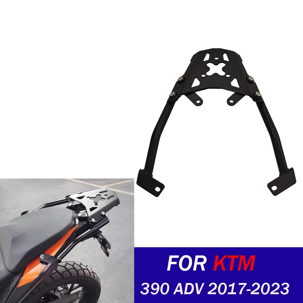 

Для KTM 390 Adventure ADV 2017-2023 модель мотоцикла задняя багажник грузовая стойка задний багажник опорный кронштейн аксессуары