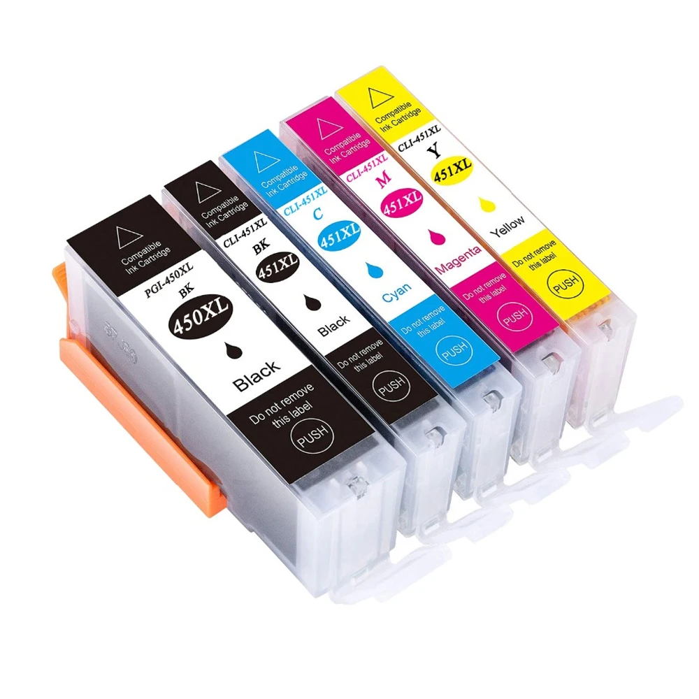 New PGI 450 CLI 451 ink cartridge PGI-450 CLI-451 PGI450 For CANON PIXMA MG5440 MG5540 MG6440 Ip7240 MX924 IX6540 IX6840 Update