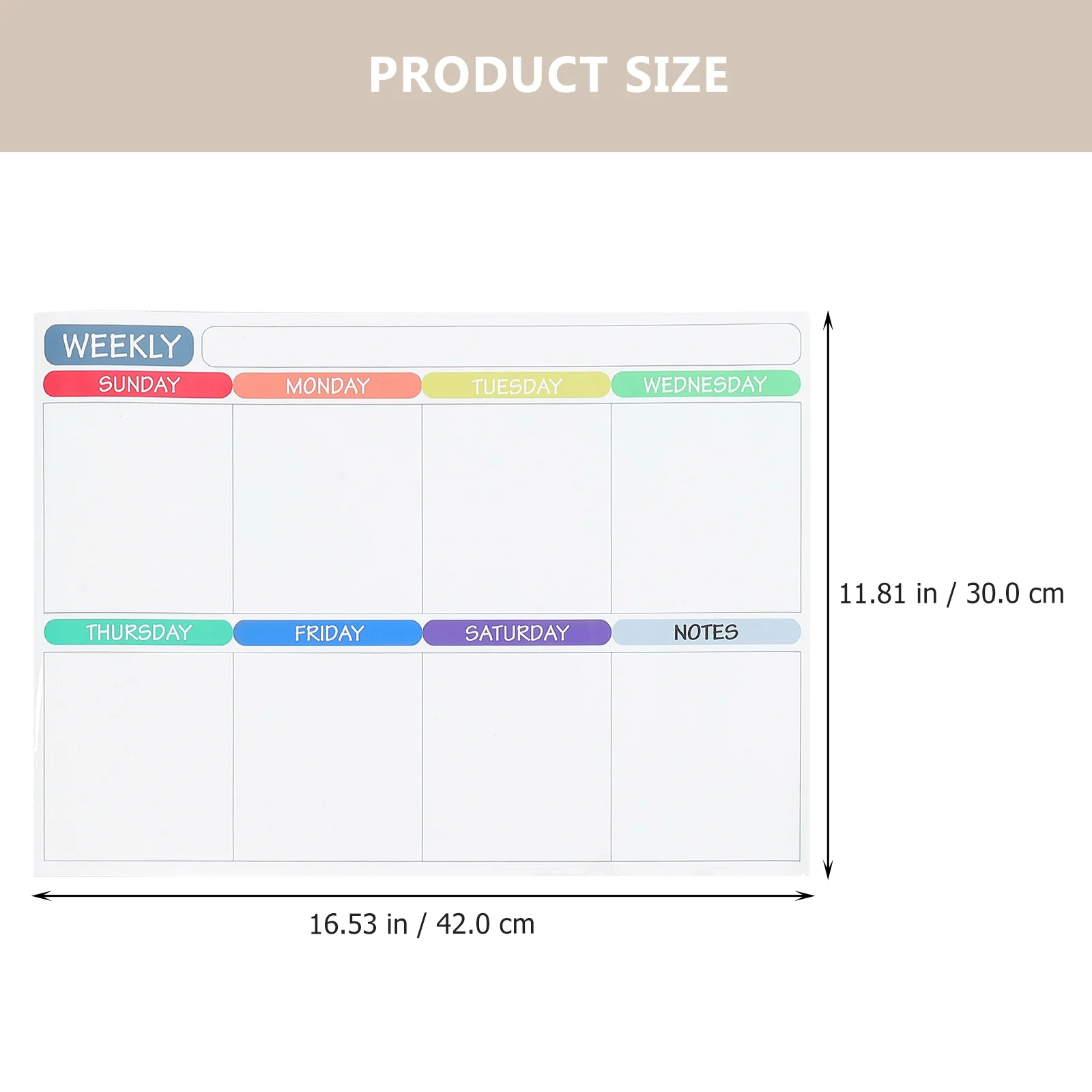 

Magnetic Weekly Monthly Planner Board Dry Erase Fridge Calendar Schedule Sticker Reusable Erasable Writing Board For Home Office