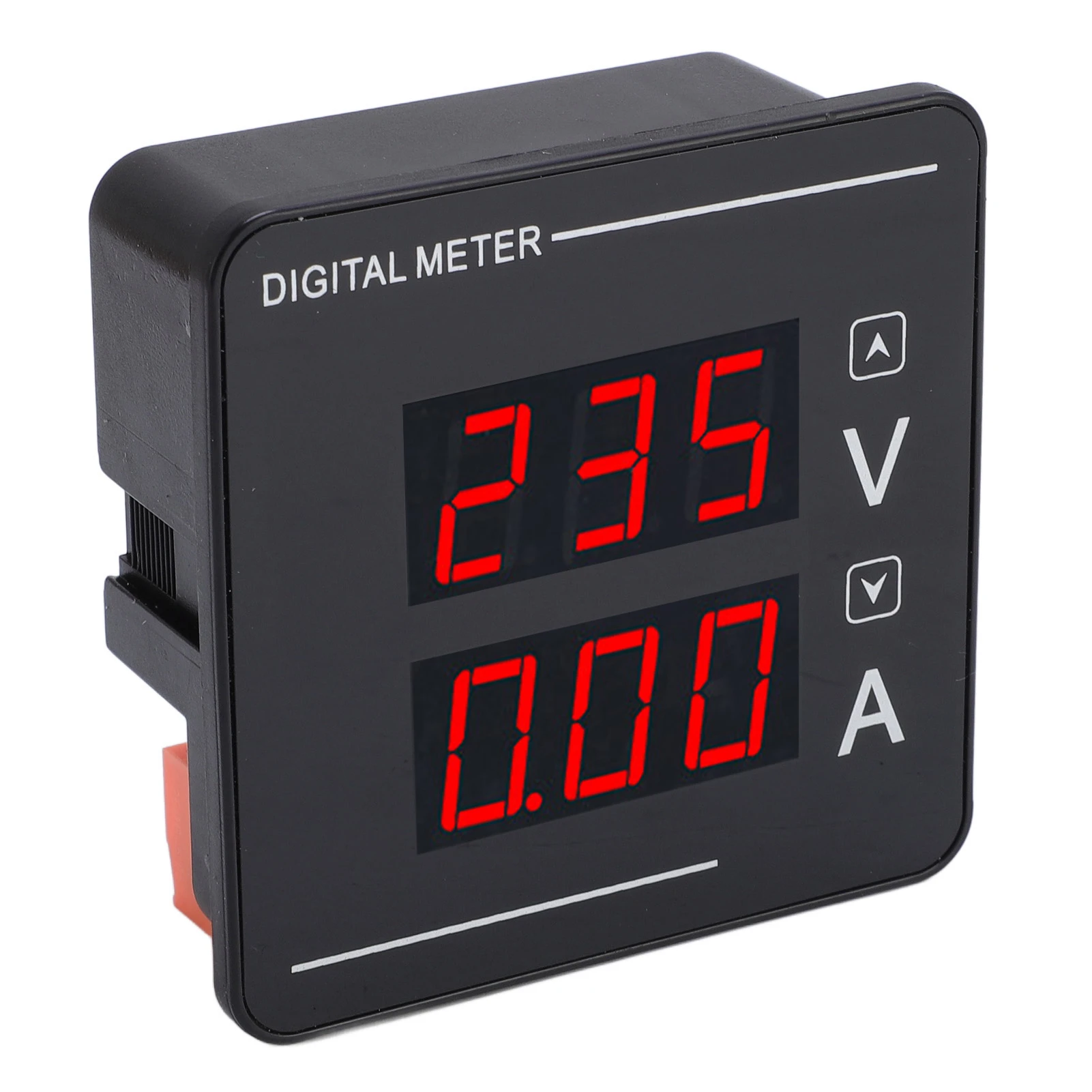 AC Voltage Current Meter LED Digital Display AC Voltage Current Meter 50-500V 0-120A Voltmeter Ammeter for Embedded Installation