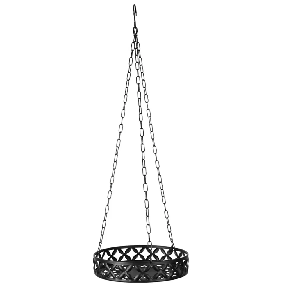 Aesthetic and Functional Metal Plant Hanger Measuring 9 8 Inches Great For Decorating Your Space Outdoors Indoors