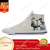 Gorillaz Rock Band ChakaKhan Noodle Murdoc Russel Casual Cloth Shoes High Top Lightweight Breathable 3D Print Men Women Sneakers