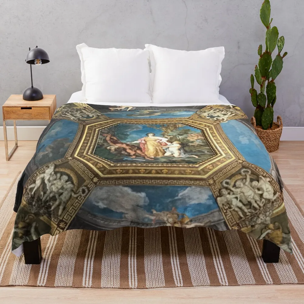 

Ceiling, Vatican Musuem Throw Blanket Dorm Room Essentials Kid'S for winter Sofa Blankets