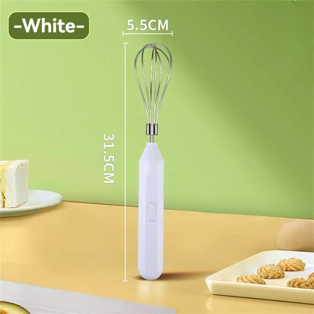 1pcs Handheld Electric Whisk Household Small Creamer With Coffee Frother Egg Whites Mixer