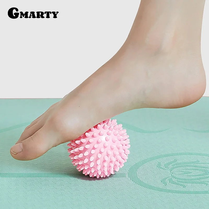 Massage Spiky Ball 7cm 9cm Training Muscle Pain Stress Massager Relaxation Acupoint Massage Myofascial Balls Yoga Ball Massage