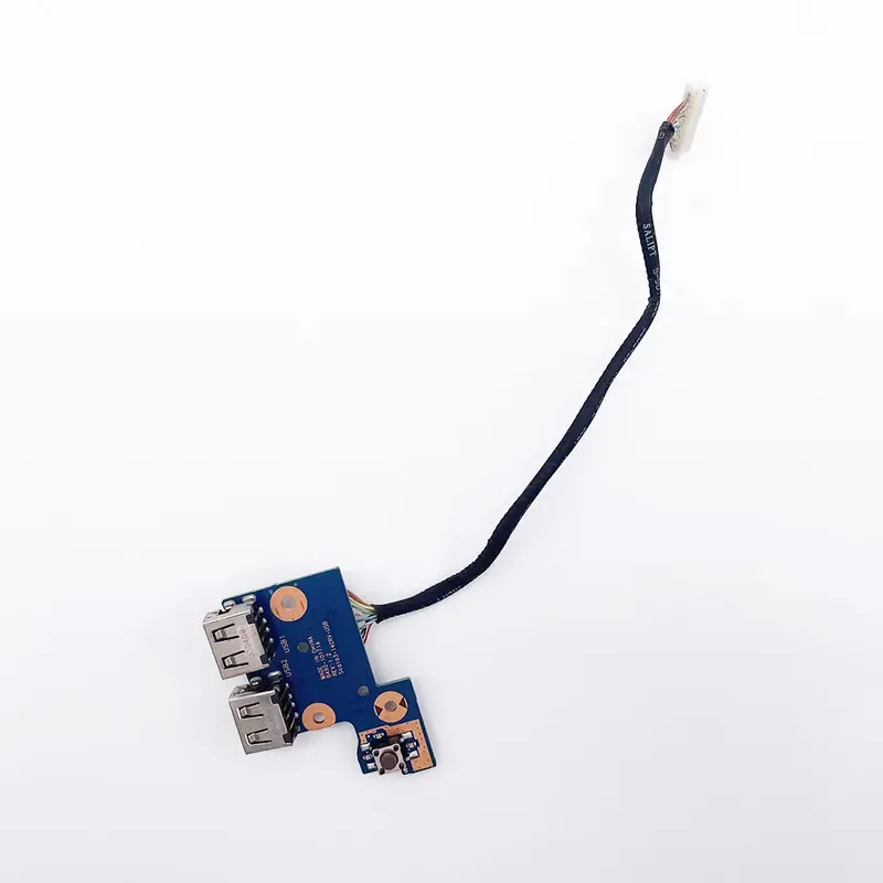 Para Samsung NP300E4C NP300E4X NP300E4A portátil USB Jack Placa de botón de encendido con interruptor de Cable reparación BA92-10171A BA92-08250A