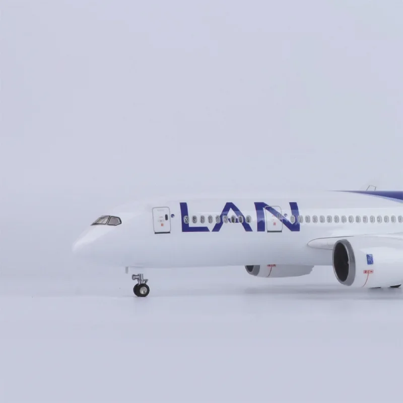 Imagem -05 - Resin Airlines Boeing 787 Dreamliner Diecast Airplane Model Coleção de Brinquedos Presentes França Escala 1:150 Latam