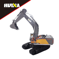 Huina 1/14 RC Excavator 22 channels Large alloy remote control electric engineering vehicle