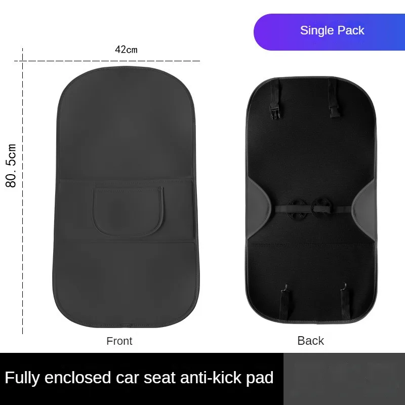 Car Seat Back Protector Cover For Children Universal Auto Backseat Anti Kick Pad Waterproof Kick Mat Backrest Protective Pad