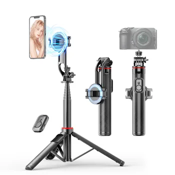 C20 Magnetic Selfie Stick Tripod for iPhone 12-16 Pro Max Travel Stand with Magsafe Phone…