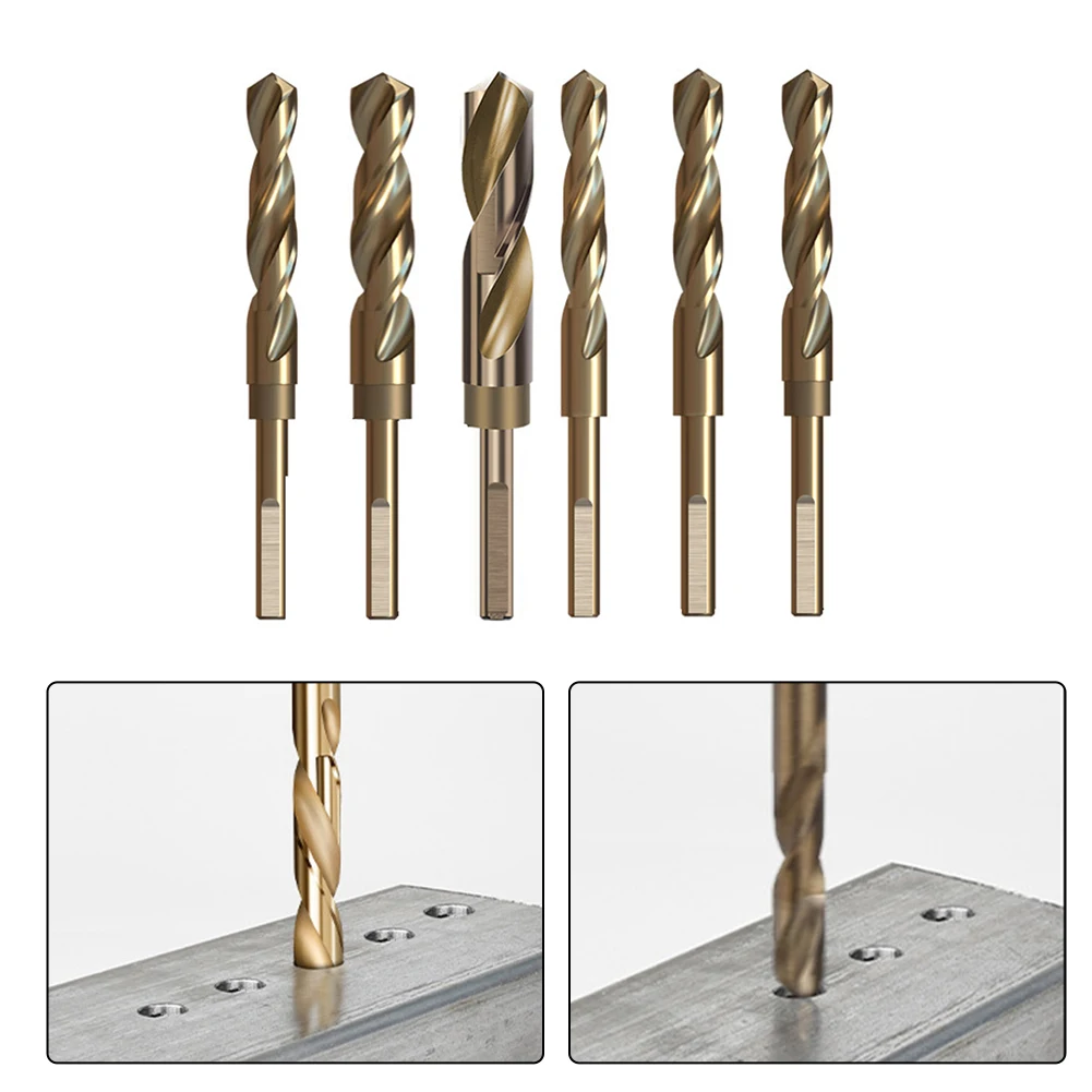 Versatilità dell'applicazione Trapano con gambo da 10 mm Miglioramento della casa Compatibilità in acciaio calibro 45 Rimozione rapida dei trucioli per la lavorazione dei metalli