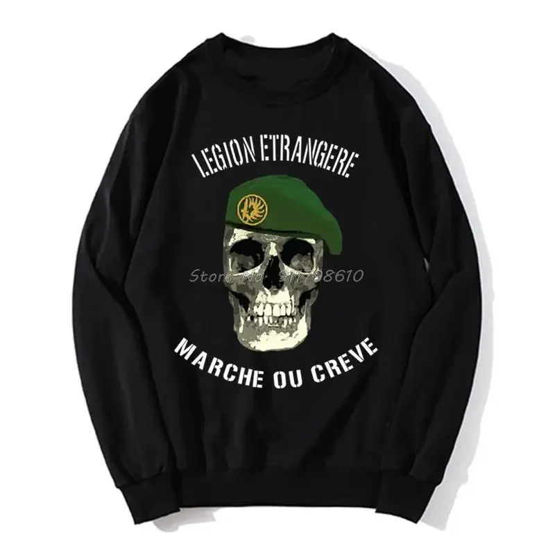 Foreign Legion Hoodie Funny Print Men Hoodie Spring Autumn Sweater Streetwear Harajuku Unisex Oversize