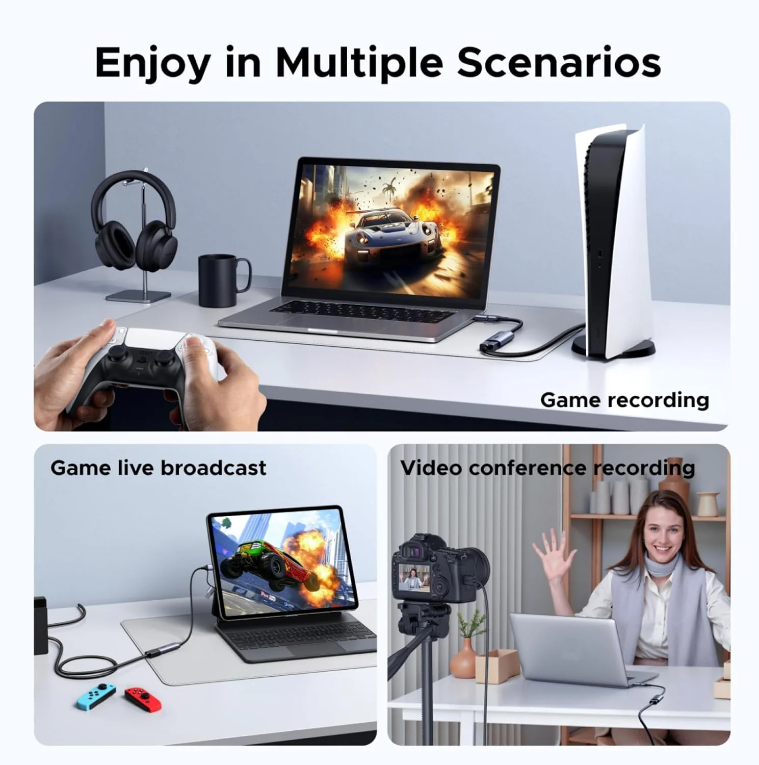 UGREEN 2K@30Hz 1080P Video Cap - Capture Card 4K Hdmi recensie en prijs