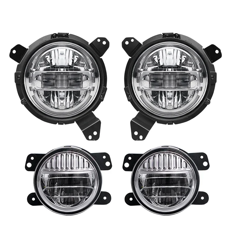 Wholesale Cheapest Front Driving Light 50W Halo Ring Drl Halo Ring 9Inch Motorcycle H4 Car Led Headlight