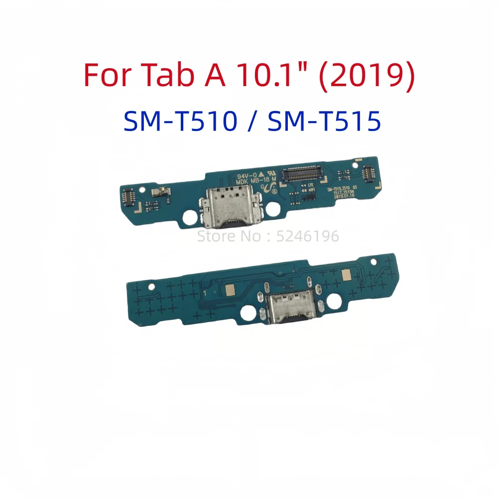 Base de carga con puerto USB para Samsung Galaxy Tab A 10,1 pulgadas (2019) SM-T510 SM-T515 T510 T515N T517, pieza de repuesto, 1 unidad