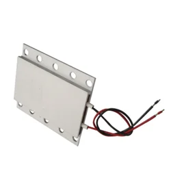 1PC aluminium ogrzewacz PTC termostat stała temperatura 76x63x7mm 12V24V220V 70C-180C 8W-150W