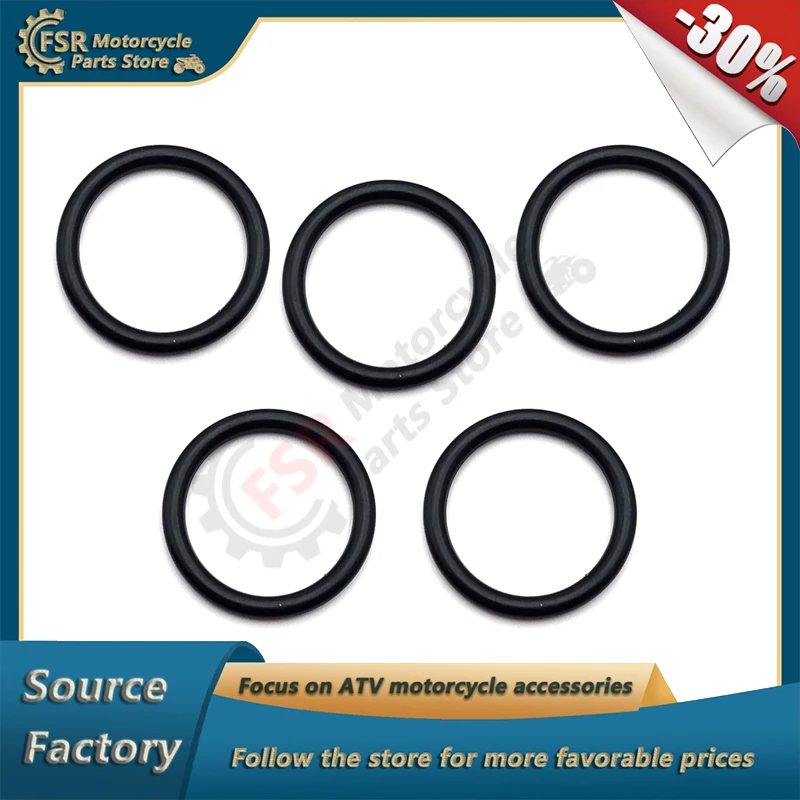 5 قطعة غطاء تعبئة الزيت برأس الأسطوانة FKM O-Ring ، يناسب SEGWAY AT5 Snarler AT6 L/S E5/T3b AT10L AT10WL ABS Fugleman UT6,P/N:F01A10009001
