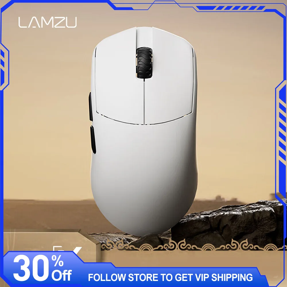 LAMZU Maya X Wireless Mouse Dual-model Lightweight PAW3950 8K Laptop Accessories E-sports Gamer Mouse Gifts VALORANT CS