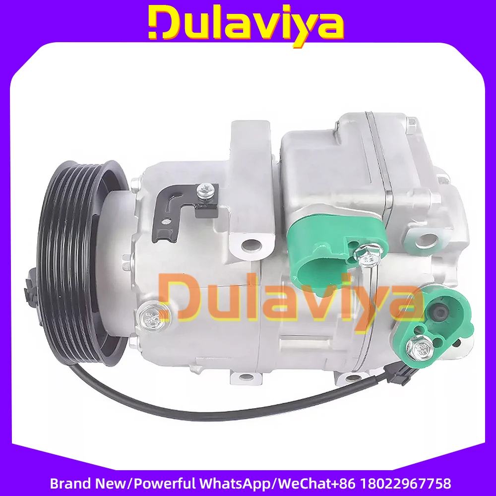 

AC Compressor For Hyundai SANTA FE 2.0L 2.4L 2013-2018 KIA SORENTO 2.0L 2.4L 2014 97701-1U500 977011U500 97701-1U500RU 7513157