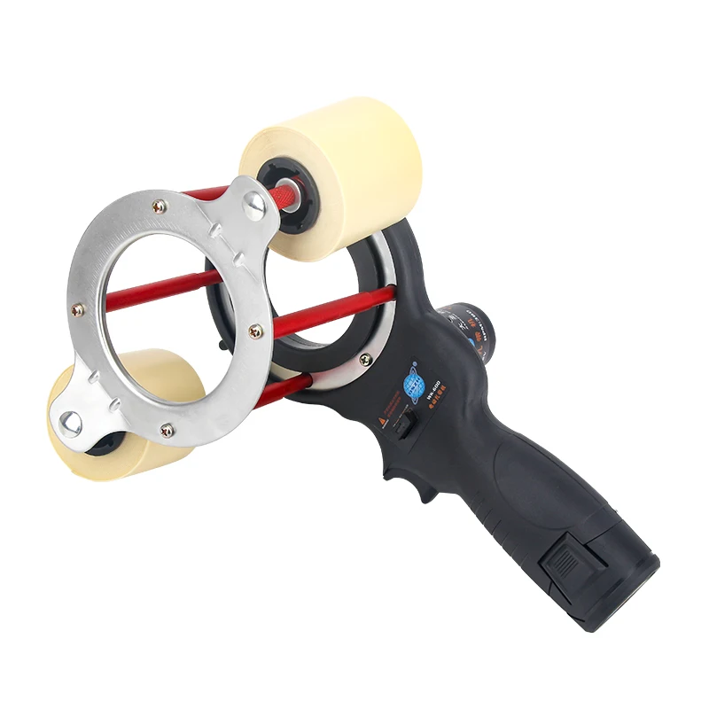 Máquina de amarração de cabo elétrica WK-600 ar condicionado tubo de cobre isolamento térmico dispositivo de enrolamento automático