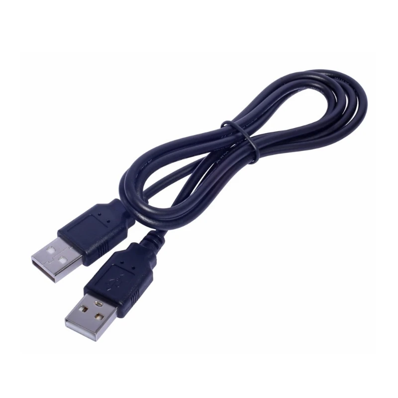 Versatile USB Extension Cable USB A to A Male to Male Cable Extender Cord 5V3A Power Cable Only for Chargings 100cm K1KF
