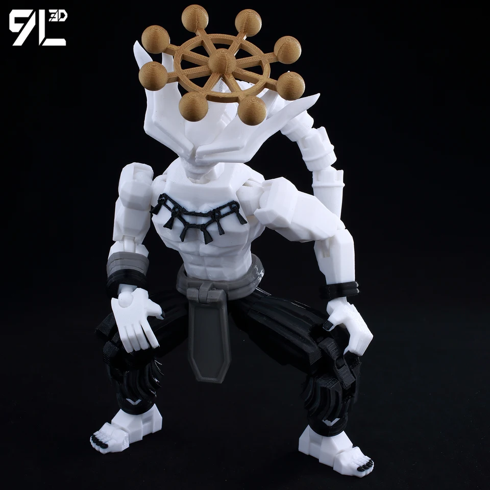 9L3D Printed Dummy13 Mahoraga & Gojo Satoru Figures Set Jujutsu