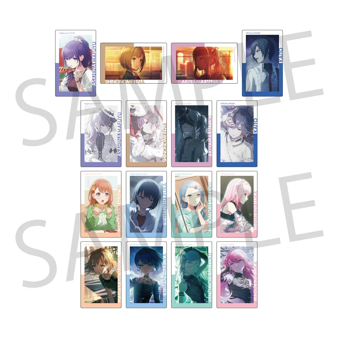 

SEKAI PROJECT Vol. 25 C Game Mafuyu Ena Mizuki Minori Haruka Shizuku PJSK EPICA Epick Card