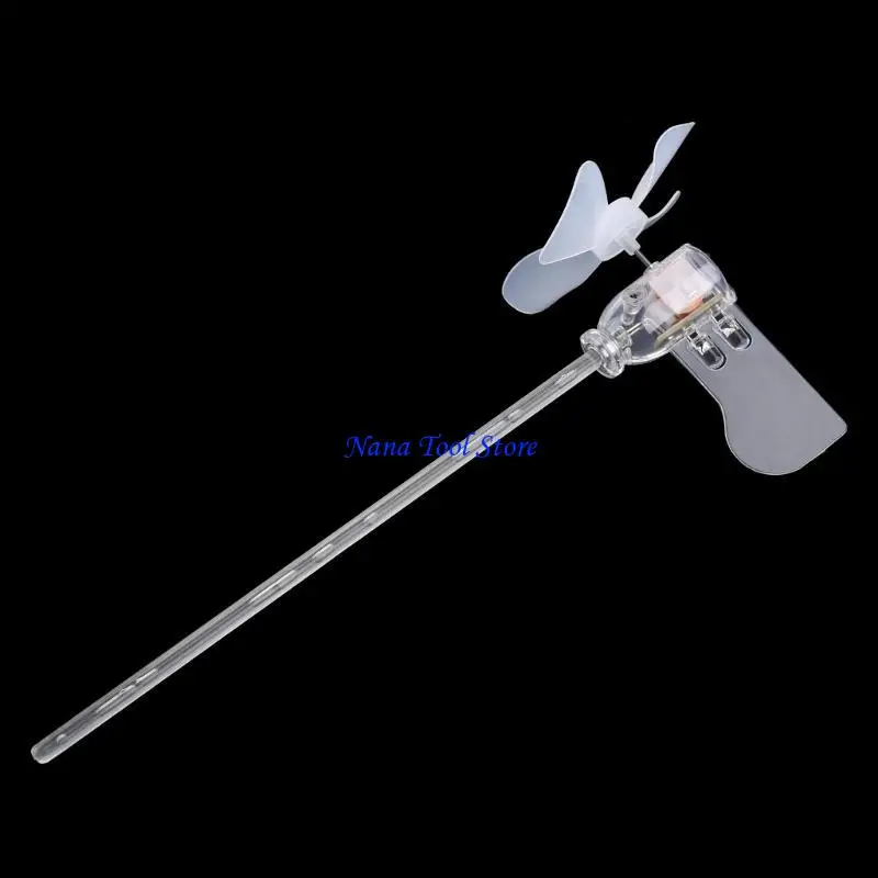 31GJ LED Light Wind Mill Toy Teaching Model Smallest Mini Wind Turbines Generator