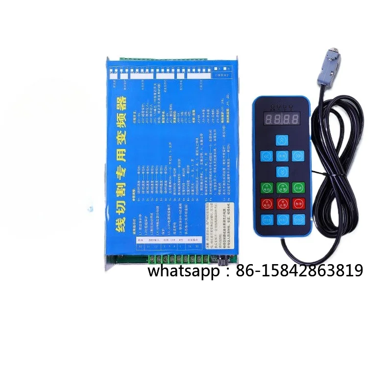 Wire EDM Inverter W/ Control Box 220V 1KW Variable Frequency Drive for Medium/High Speed Spark Machines