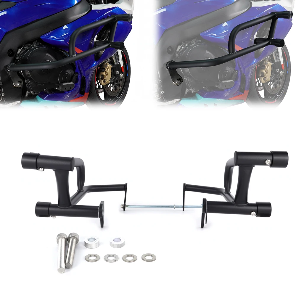 

Motorcycle Stunt Crash Cage Engine Guard Highway Bars Bumper Protector Race Rail GSX-R1000 2009 2010 2011 2012-2016 For Suzuki