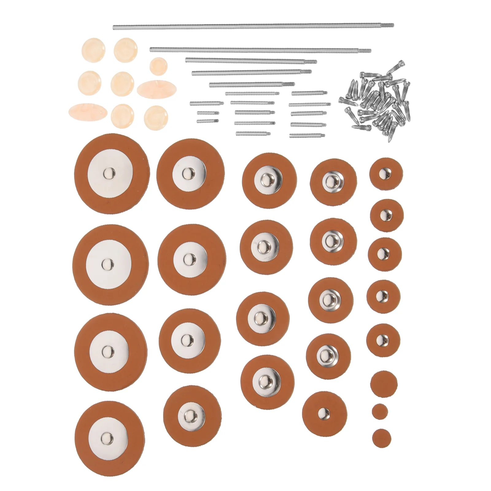 

Sax Tool Musical Instrument Parts Suite Professional Repair Kit Alto Saxophone for Plastic Sound Hole Pad