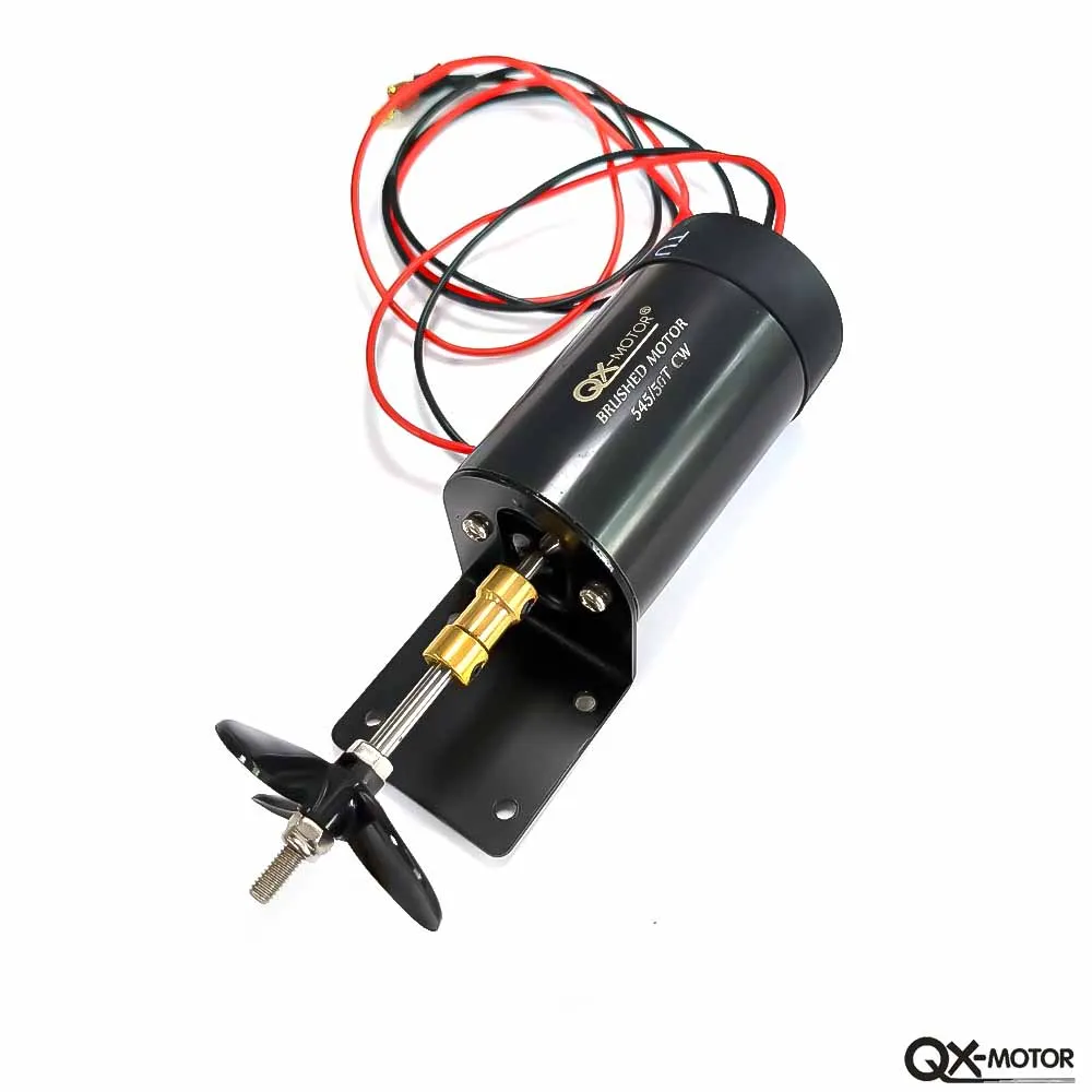 

QX-MOTOR Brush Motor 545/50T CW CCW Underwater Propeller 12V-16V For Unmanned / Nesting Trawler/Remote Control /Duck Boat