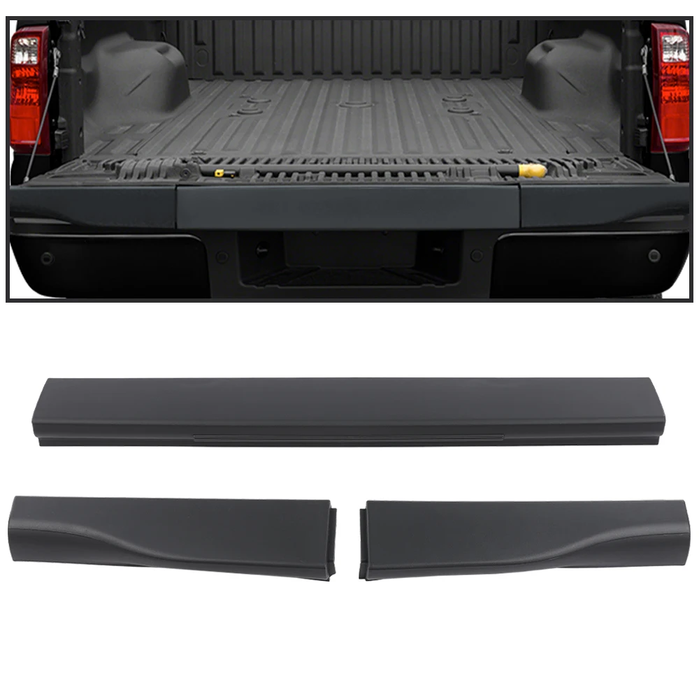 

Crossdesign, 3 шт., гибкая накладка на заднюю дверь, подходит для Ford Super Duty F350 F250 2008-2016 8C3Z-9941019-Aa, 8C3Z9941019Aa