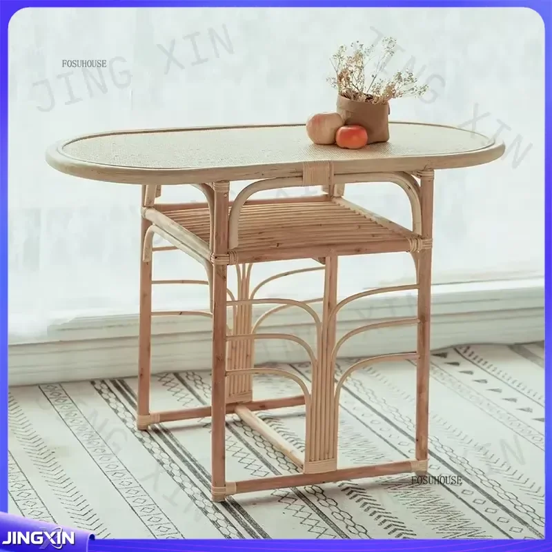 custom for Solid Wood Rattan Armchair Modern Casual Leisure Chair for Garden Balcony Bedroom Coffee Shop Home Small Apartment